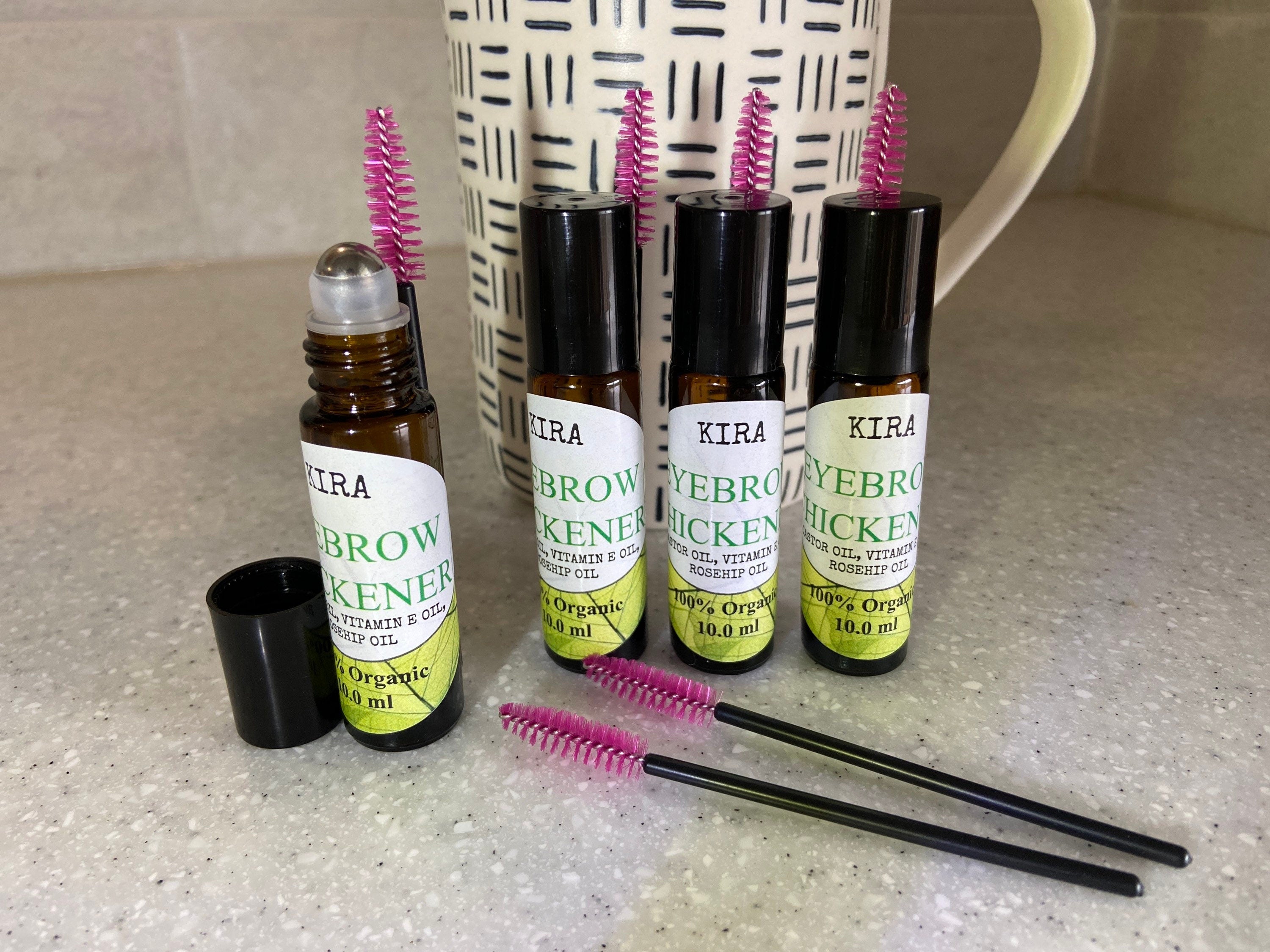 Organic Eyebrow Growth Oil – Thicker, Darker Brows Naturally